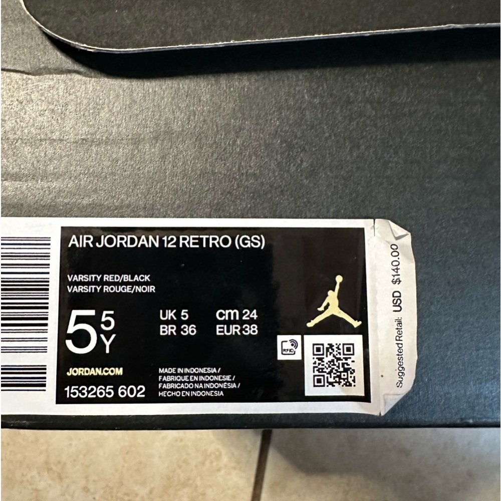 Jordan 12 Retro Reverse Flu Game - Picture 2 of 11